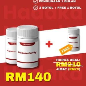 Pakej Jimat (2 Botol + Free 1 Botol)